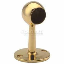 Lavi Industries, Ball End Post, for 1" Tubing, Polished Brass