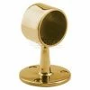 Lavi Industries, Flush End Post, for 1" Tubing, Polished Brass