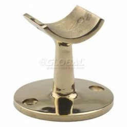 Lavi Industries, Saddle Post, for 2" Tubing, Polished Brass