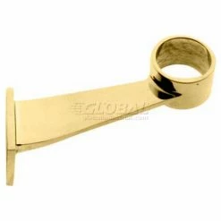 Lavi Industries, Contemporary Bracket, for 2" Tubing, Satin Stainless Steel