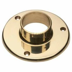 Lavi Industries, Flange, Floor, for 2" Tubing, Satin Stainless Steel