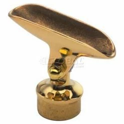 Lavi Industries, Adjustable Saddle, for 1.5" Tubing, Polished Brass