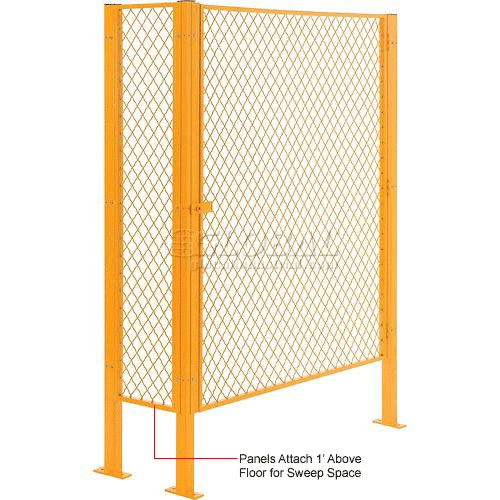 Global Industrial™ 1' W Machinery Wire Fence Partition Panel - Image 9