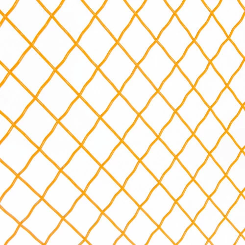 Global Industrial Machinery Wire Fence Partition Panel, 10'W, Yellow - Image 5