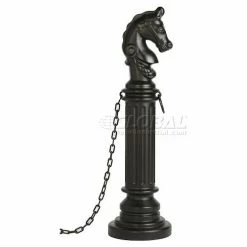Eagle Mfg Eagle Decorative Post Sleeves Hitching Style, 1715BLK