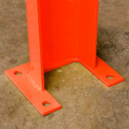 Bluff Manufacturing 1/2" Thick 12" H Steel Post Protector Orange - Image 2