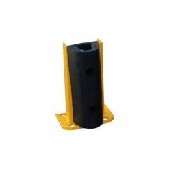 Vestil Steel Rack Guard With Rubber Bumper 7-13/16"W x 10-1/16"D x 12-1/4"H
