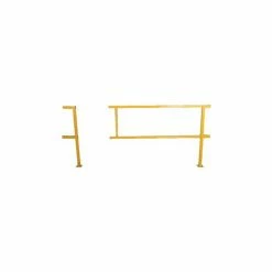 Vestil Guard Rail Sliding Gate 60"Usable Length, Min/Max Height 21-5/8 to 25-5/8"