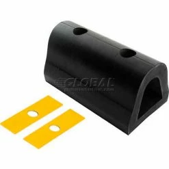Vestil Extruded Rubber Fender Bumper M-6-12 - 12"L x 6"W x 6"H