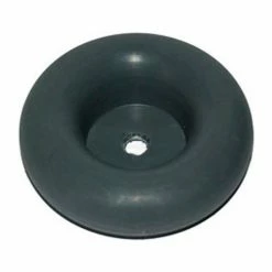 Vestil Thermoplastic Rubber Round Bumper Guard RB-1 3-1/4" Diameter (Case of 16)