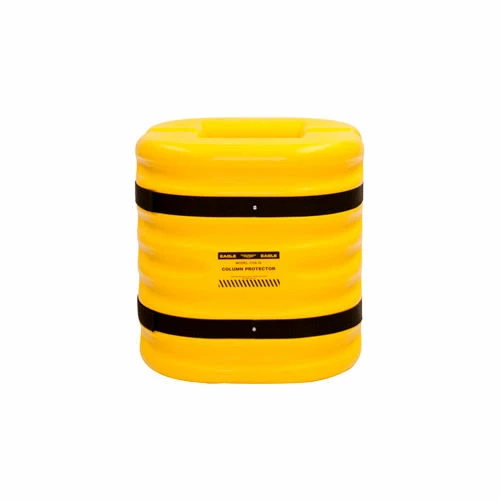 Eagle Mfg Eagle Column Protector, 6" Column Opening, 24" High, Yellow