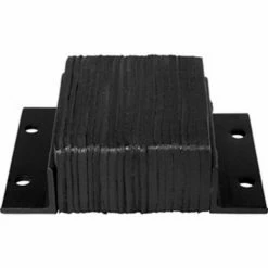 Ideal Warehouse Laminated Dock Bumper 24-1040 16"W x 4-1/2"D x 10"H