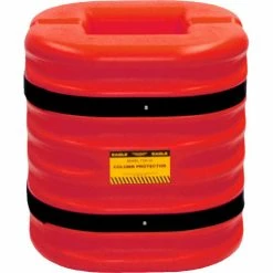 Eagle Mfg Eagle Column Protector, 6" Column Opening, 24" High, Red