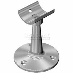 Lavi Industries, Saddle Post, 4" Low, for 1.5" Tubing, Satin Stainless Steel