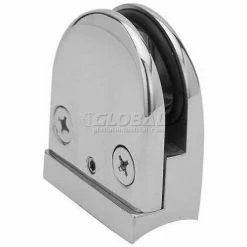 Lavi Industries, Glass Grip, Mini, Radius, for 1" Tubing, Satin Stainless Steel