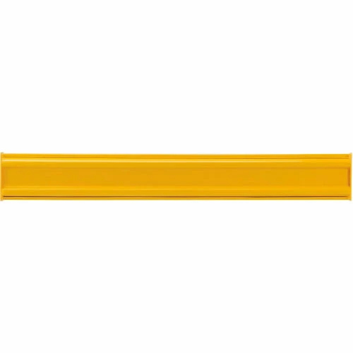 Global Industrial Protective Steel Guard Rail, 9'L, Yellow - Image 2