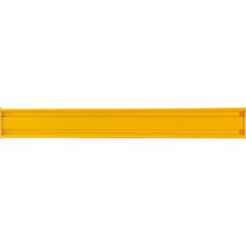 Global Industrial Protective Steel Guard Rail, 9'L, Yellow - Image 3