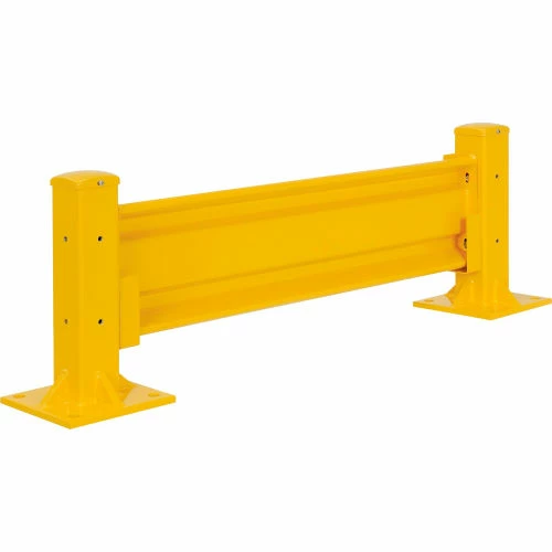 Global Industrial™ Steel Bracket Kit in Pair for Drop-In Style, Yellow - Image 3