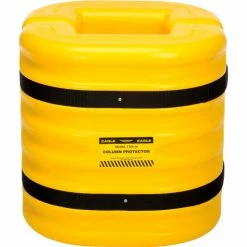 Eagle Mfg Eagle Column Protector, 10" Column Opening, 24" High, Yellow