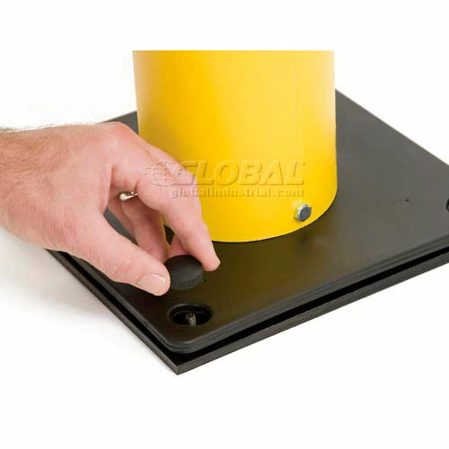 Eagle Mfg Eagle Poly Bollard Post Yellow 5"W x 42"H, 1731 - Image 3