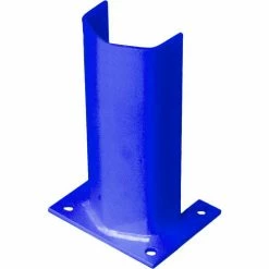 Bluff Manufacturing 1/4" Thick 12" H Steel Post Protector Blue