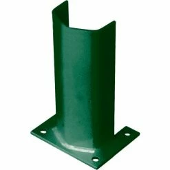 Bluff Manufacturing 1/4" Thick 12" H Steel Post Protector Green