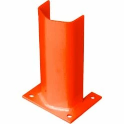 Bluff Manufacturing 3/8" Thick 12" H Steel Post Protector Orange