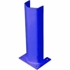 Bluff Manufacturing 1/2" Thick 18" H Steel Post Protector Blue