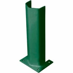 Bluff Manufacturing 1/2" Thick 18" H Steel Post Protector Green
