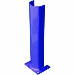 Bluff Manufacturing 1/4" Thick 24" H Steel Post Protector Blue