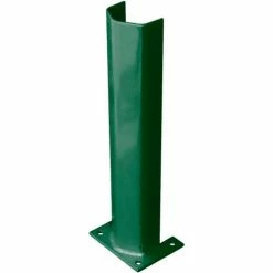 Bluff Manufacturing 1/2" Thick 24" H Steel Post Protector Green