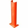 Bluff Manufacturing 1/4" Thick 24" H Steel Post Protector Orange