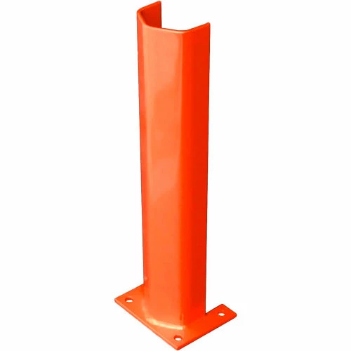 Bluff Manufacturing 3/8" Thick 24" H Steel Post Protector Orange
