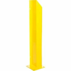 Bluff Manufacturing Heavy Duty Door Track Protector 24" Left Yellow