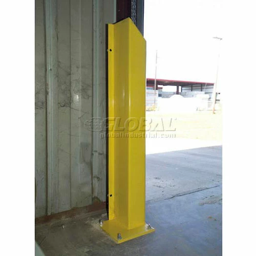 Bluff Manufacturing Heavy Duty Door Track Protector 24" Pair ( Left & Right) Yellow - Image 3