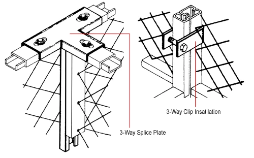 Global Industrial™ T-Splice with 3 Joint Brackets - Image 5