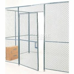 Global Industrial™ Wire Mesh Hinged Door - 10x4