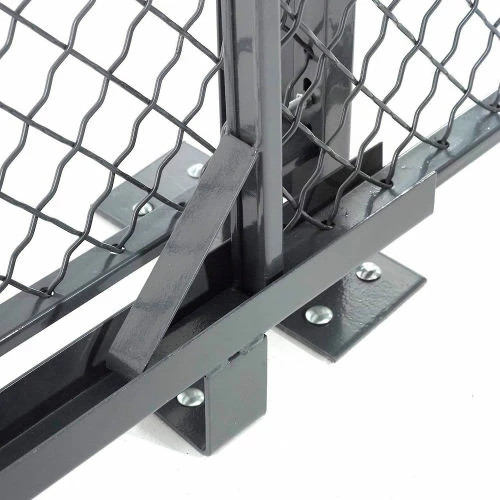 Global Industrial™ Wire Mesh Sliding Gate - 10x3 - Image 7