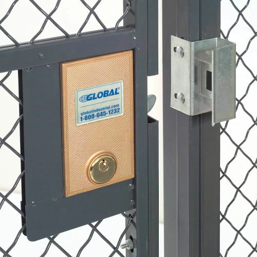 Global Industrial™ Wire Mesh Sliding Gate - 10x3 - Image 8