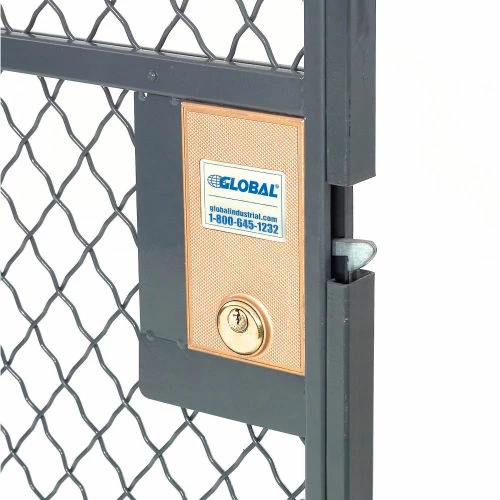 Global Industrial™ Wire Mesh Sliding Gate - 10x3 - Image 9