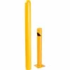 Global Industrial™ Floor Mount Bollard & Yellow Bollard Sleeve, 4-1/2" Diameter