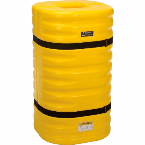 Global Industrial™ Column Protector, 8" Column Opening, Yellow