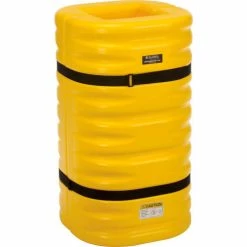 Global Industrial Column Protector, 12" Column Opening, Yellow