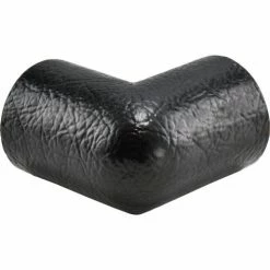 Global Industrial™ 2D Protective Safety Corner Guards, PU Foam, Adhesive Backed, Black, 1/Each