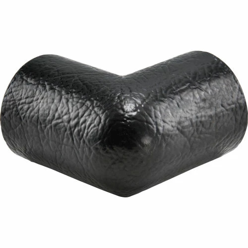 Global Industrial™ 2D Protective Safety Corner Guards, PU Foam, Adhesive Backed, Black, 1/Each
