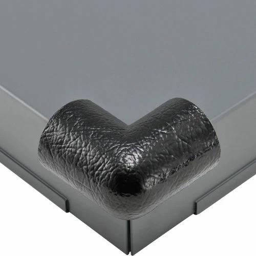 Global Industrial™ 2D Protective Safety Corner Guards, PU Foam, Adhesive Backed, Black, 1/Each - Image 4