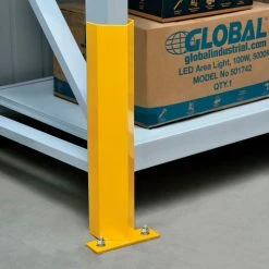 Global Industrial™ Pallet Rack Frame Guard 18" H - Yellow