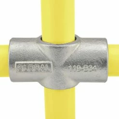 Global Industrial Pipe Fitting - Two Socket Cross 1" Dia.