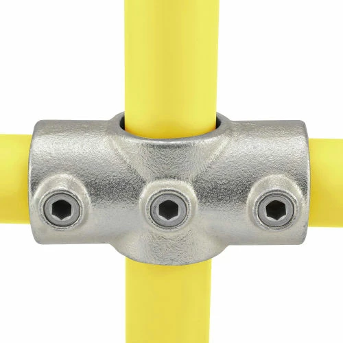 Global Industrial Pipe Fitting - Two Socket Cross 1-1/4" Dia. - Image 2