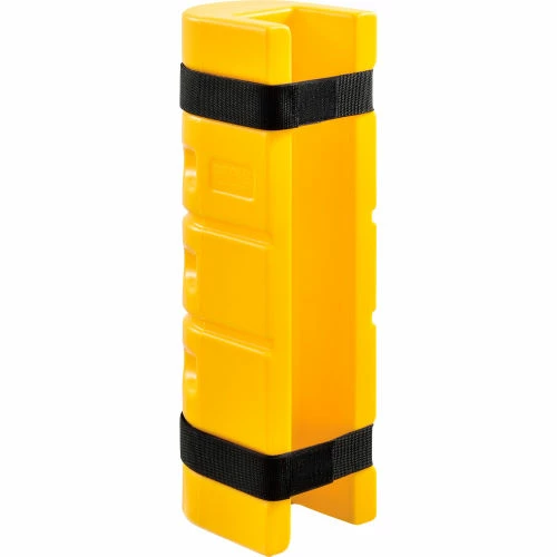 Global Industrial™ Rack Protector, 3" x 3" Opening, 18"H, Yellow - Image 3
